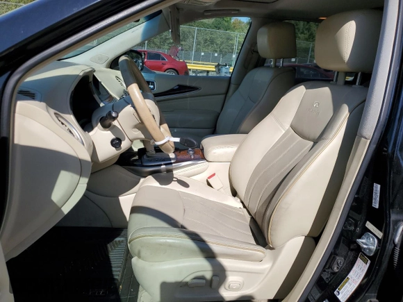 2013 Infiniti JX35 with VIN 5N1AL0MN0DC345790, listed as a Copart auction lot 74954564 with 184,795 mi miles and Clean Title. Bid and sale history available at carsss.com. Image 7.