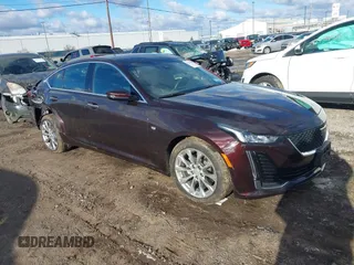 2021 Cadillac CT5 Premium Luxury with VIN 1G6DT5RW4M0145449, listed as a IAAI auction lot 41743360 with 18,109 mi miles and . Bid and sale history available at DreamBid. Image 1.