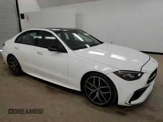 2023 Mercedes-Benz C 300 z VIN W1KAF4GB9PR105973, wystawiony jako Copart lot #49252064 z przebiegiem 24 711 mil mil oraz . Historia ofert i sprzedaży dostępna na DreamBid. Obrazek 4.