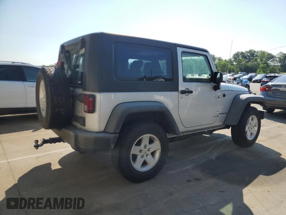 2008 Jeep Wrangler X with VIN 1J4FA24138L544423, listed as a Copart auction lot 64135815 with 127,804 mi miles and Clean title. Bid and sale history available at DreamBid. Image 3.