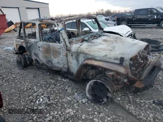 2007 Jeep Wrangler Unlimited Rubicon with VIN 1J4GA691X7L136438, listed as a Copart auction lot 85006784 with Not provided miles and Non repairable. Bid and sale history available at DreamBid. Image 4.