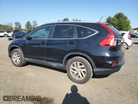 2015 Honda CR-V EX-L with VIN 2HKRM4H71FH625846, listed as a Copart auction lot 54674185 with 0 mi miles and Salvage Title. Bid and sale history available at carsss.com. Image 2.