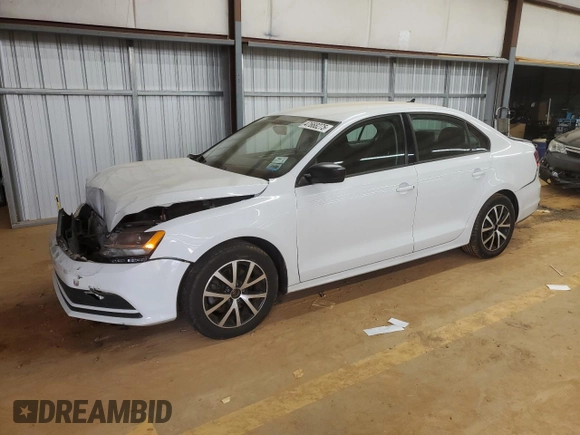 2016 Volkswagen Jetta Sedan 1.4T SE with VIN 3VWD67AJ0GM395589, listed as a Copart auction lot 47668275 with 76,221 mi miles and Salvage Title. Bid and sale history available at carsss.com. Image 1.