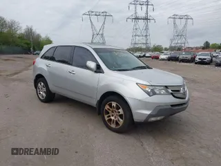 2009 Acura MDX Tech/Entertainment Pkg with VIN 2HNYD28429H523839, listed as a IAAI auction lot 42086231 with 203,211 mi miles. Bid and sale history available at carsss.com. Image 1.