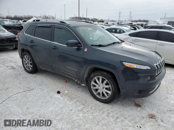 2018 Jeep Cherokee Limited z VIN 1C4PJMDX9JD622181, wystawiony jako Copart lot #46418035 z przebiegiem 136 667 mil mil oraz Szkoda całkowita • Salvage title. Historia ofert i sprzedaży dostępna na DreamBid. Obrazek 4.