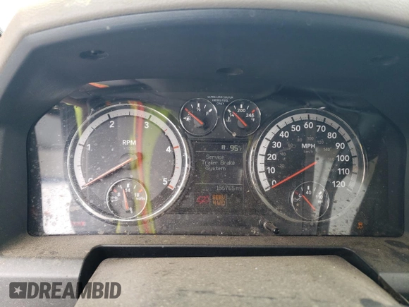 2012 Ram 2500 ST with VIN 3C6UD5CL3CG291447, listed as a Copart auction lot 60629443 with 166,765 mi miles and Salvage Title. Bid and sale history available at carsss.com. Image 9.