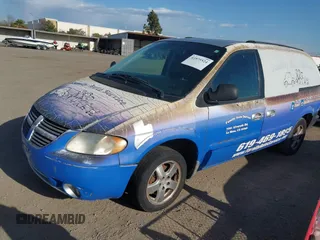 2006 Dodge Grand Caravan SXT z VIN 2D4GP44L36R721176, wystawiony jako IAAI lot #41975524 z przebiegiem 187 306 mil mil oraz . Historia ofert i sprzedaży dostępna na DreamBid. Obrazek 2.