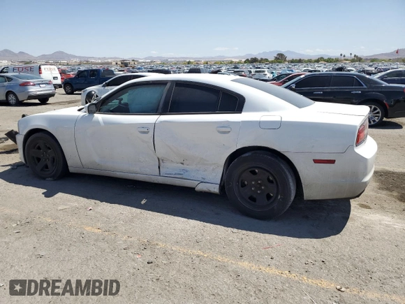 2013 Dodge Charger Police z VIN 2C3CDXAT1DH608036, wystawiony jako Copart lot #54718095 z przebiegiem 115 827 mil mil oraz Szkoda całkowita • Salvage title. Historia ofert i sprzedaży dostępna na DreamBid. Obrazek 2.