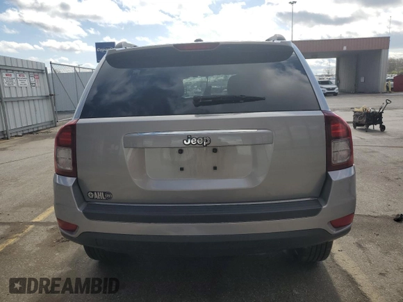 2016 Jeep Compass Sport with VIN 1C4NJCBA8GD568994, listed as a Copart auction lot 53832215 with 141,619 mi miles and Salvage title. Bid and sale history available at DreamBid. Image 6.