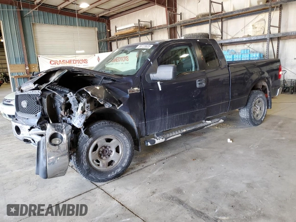 2006 Ford F-150 XLT with VIN 1FTPX14546FB39124, listed as a Copart auction lot 58723635 with 95,108 mi miles and Salvage title. Bid and sale history available at DreamBid. Image 1.