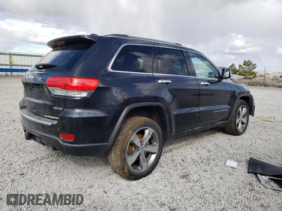 2015 Jeep Grand Cherokee Limited with VIN 1C4RJFBG6FC924659, listed as a Copart auction lot 51552015 with 99,912 mi miles and Salvage Title. Bid and sale history available at carsss.com. Image 3.