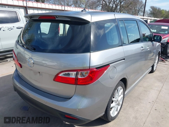 2013 Mazda 5 Touring with VIN JM1CW2CL7D0147063, listed as a IAAI auction lot 41771956 with 121,279 mi miles. Bid and sale history available at carsss.com. Image 4.
