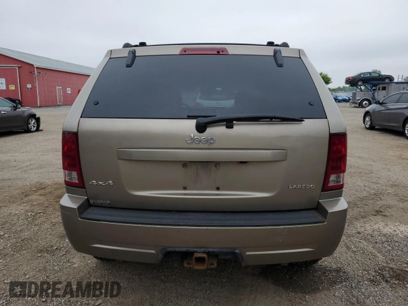 2005 Jeep Grand Cherokee Laredo с VIN 1J8HR48N85C586137, выставлен на аукционе Copart как лот 60071895 с пробегом Не указан миль и Чистый • Clean title. История ставок и продаж доступна на DreamBid. Изображение 6.