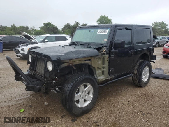 2008 Jeep Wrangler X z VIN 1J8FA24168L646281, wystawiony jako Copart lot #57689895 z przebiegiem 205 348 mil mil oraz Szkoda całkowita • Salvage title. Historia ofert i sprzedaży dostępna na DreamBid. Obrazek 1.