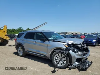 2020 Ford Explorer Limited z VIN 1FMSK8FH3LGA00838, wystawiony jako Copart lot #61629535 z przebiegiem 126 042 mil mil oraz Szkoda całkowita • Salvage title. Historia ofert i sprzedaży dostępna na DreamBid. Obrazek 4.
