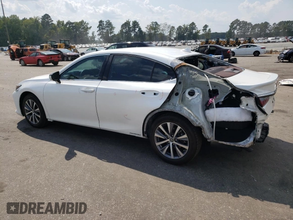 2021 Lexus ES with VIN 58ADA1C19MU007248, listed as a Copart auction lot 68915504 with 47,154 mi miles and Salvage Title. Bid and sale history available at carsss.com. Image 2.