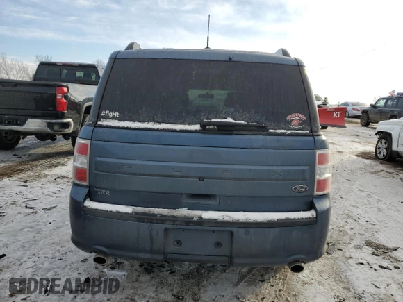 2019 Ford Flex SE with VIN 2FMGK5B88KBA15352, listed as a Copart auction lot 44358405 with 182,538 mi miles and Salvage Title. Bid and sale history available at carsss.com. Image 6.