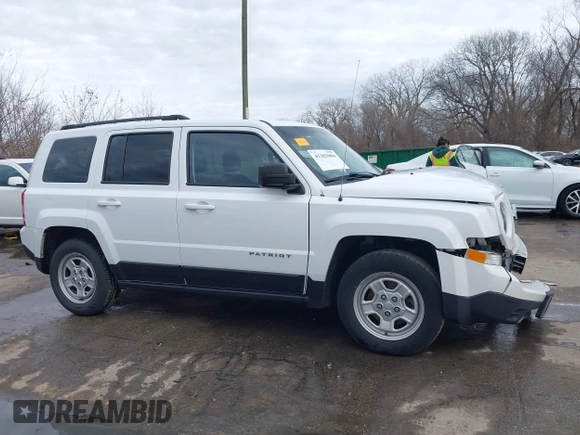 2017 Jeep Patriot Sport with VIN 1C4NJPBA9HD149111, listed as a IAAI auction lot 41103084 with 143,552 mi miles. Bid and sale history available at carsss.com. Image 13.