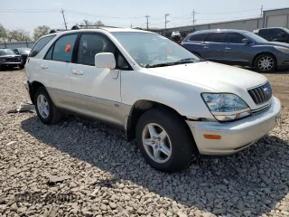 2002 Lexus RX 300 z VIN JTJHF10UX20283503, wystawiony jako Copart lot #56414055 z przebiegiem Nie podano mil oraz Szkoda całkowita • Salvage title. Historia ofert i sprzedaży dostępna na DreamBid. Obrazek 4.
