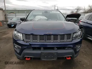 2019 Jeep Compass Trailhawk with VIN 3C4NJDDB2KT597762, listed as a Copart auction lot 53134575 with 85,119 mi miles and Salvage Title. Bid and sale history available at carsss.com. Image 5.