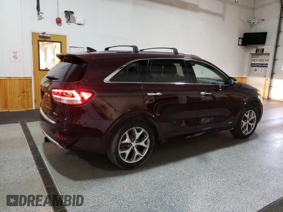 2018 Kia Sorento SX with VIN 5XYPKDA54JG419569, listed as a Copart auction lot 48179855 with 35,682 mi miles and Clean Title. Bid and sale history available at DreamBid. Image 3.