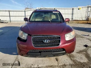 2007 Hyundai Santa Fe GLS with VIN 5NMSG13D47H007634, listed as a Copart auction lot 50028665 with 135,793 mi miles and Salvage Title. Bid and sale history available at carsss.com. Image 5.