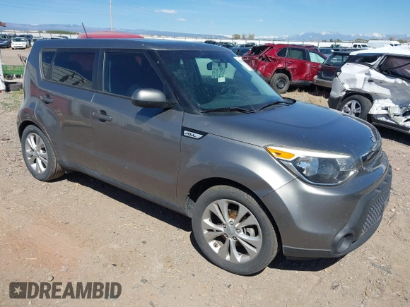 2015 Kia Soul + with VIN KNDJP3A53F7206750, listed as a IAAI auction lot 42175012 with 113,852 mi miles and . Bid and sale history available at DreamBid. Image 1.