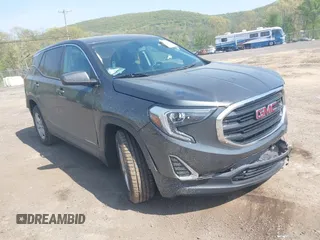 2019 GMC Terrain SLE with VIN 3GKALMEV3KL108517, listed as a IAAI auction lot 42171267 with 45,987 mi miles and . Bid and sale history available at DreamBid. Image 1.