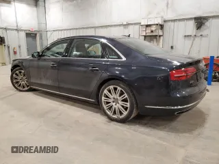 2015 Audi A8 3.0T z VIN WAU3GAFD3FN005842, wystawiony jako Copart lot #44649445 z przebiegiem 181 952 mil mil oraz Czysty tytuł • Clean title. Historia ofert i sprzedaży dostępna na DreamBid. Obrazek 2.