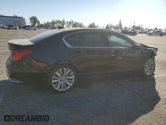 2014 Acura RLX Tech Pkg with VIN JH4KC1F54EC005375, listed as a Copart auction lot 80741664 with 144,632 mi miles and Clean Title. Bid and sale history available at carsss.com. Image 3.