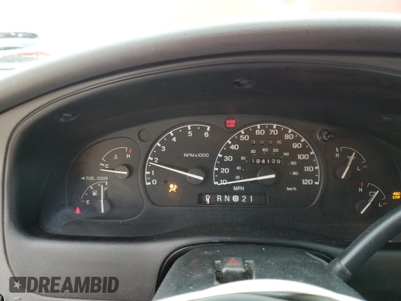 1999 Ford Ranger XLT z VIN 1FTZR15X5XTA88531, wystawiony jako Copart lot #54200215 z przebiegiem 194 139 mil mil oraz Szkoda całkowita • Salvage title. Historia ofert i sprzedaży dostępna na DreamBid. Obrazek 9.