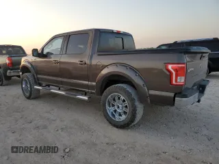 2015 Ford F-150 XL with VIN 1FTEW1CF5FKE08517, listed as a Copart auction lot 52567865 with 99,904 mi miles and Salvage title. Bid and sale history available at DreamBid. Image 2.