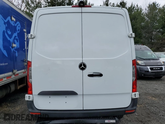 2021 Mercedes-Benz Sprinter with VIN W1Y5EBHY5MT073670, listed as a Copart auction lot 51077245 with Not Provided miles and Salvage Title. Bid and sale history available at DreamBid. Image 6.