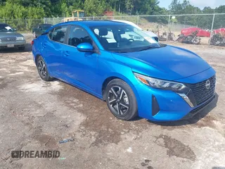 2024 Nissan Sentra SV with VIN 3N1AB8CV3RY382082, listed as a IAAI auction lot 42541812 with 31,489 mi miles and . Bid and sale history available at DreamBid. Image 1.
