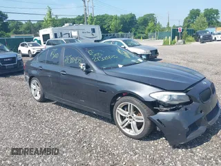 2012 BMW 5 Series 535i xDrive with VIN WBAFU7C53CDU65509, listed as a IAAI auction lot 39650260 with Not Provided miles. Bid and sale history available at carsss.com. Image 1.