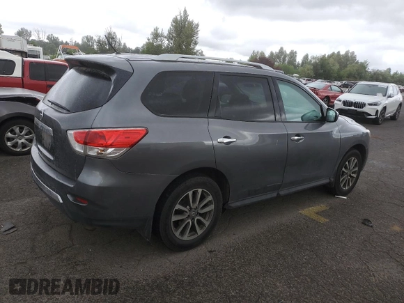 2016 Nissan Pathfinder Platinum с VIN 5N1AR2MN9GC624122, выставлен на аукционе Copart как лот 61268275 с пробегом 158 972 миль миль и Чистый • Clean title. История ставок и продаж доступна на DreamBid. Изображение 3.
