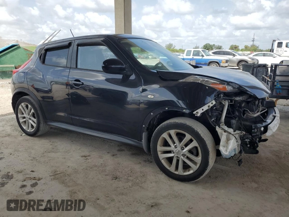 2013 Nissan Juke SL z VIN JN8AF5MV9DT222244, wystawiony jako Copart lot #59609995 z przebiegiem 169 024 mil mil oraz Szkoda całkowita • Salvage title. Historia ofert i sprzedaży dostępna na DreamBid. Obrazek 4.