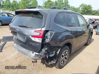 2020 Subaru Forester Premium with VIN JF2SKAJCXLH577546, listed as a IAAI auction lot 42594599 with 55,168 mi miles and . Bid and sale history available at DreamBid. Image 4.
