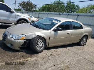 2005 Chrysler Sebring with VIN 1C3EL46X55N705853, listed as a Copart auction lot 60614545 with 144,697 mi miles and Salvage title. Bid and sale history available at DreamBid. Image 1.