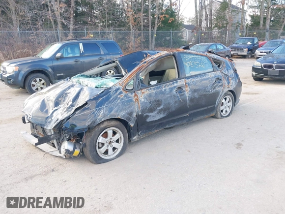2006 Toyota Prius with VIN JTDKB20U163168898, listed as a IAAI auction lot 40875261 with Not Provided miles. Bid and sale history available at carsss.com. Image 2.