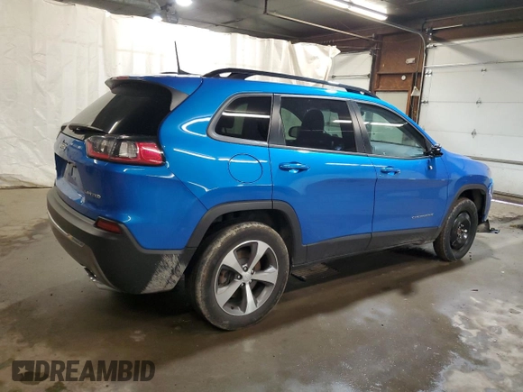 2022 Jeep Cherokee Limited with VIN 1C4PJMDX3ND540954, listed as a Copart auction lot 51839435 with 31,064 mi miles and Salvage title. Bid and sale history available at DreamBid. Image 3.