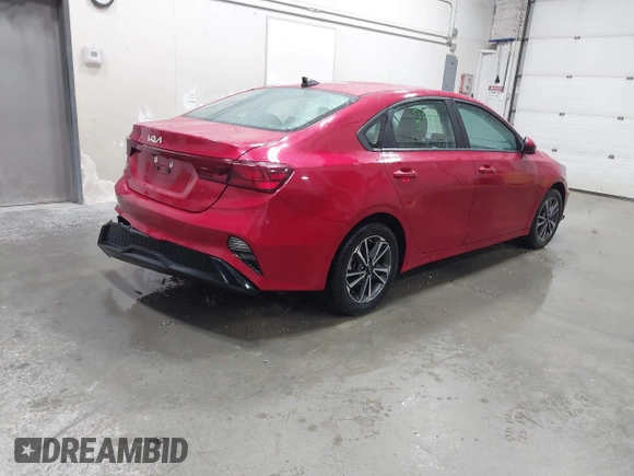 2023 Kia Forte LXS with VIN 3KPF24ADXPE612849, listed as a IAAI auction lot 41896506 with 35,423 mi miles. Bid and sale history available at carsss.com. Image 4.