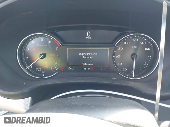 2019 Cadillac XT4 FWD Premium Luxury with VIN 1GYFZCR47KF110481, listed as a IAAI auction lot 41771338 with 103,124 mi miles. Bid and sale history available at carsss.com. Image 7.