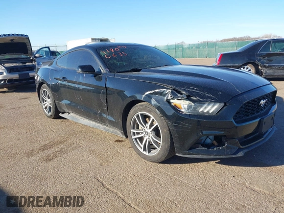 2016 Ford Mustang EcoBoost with VIN 1FA6P8TH3G5202632, listed as a IAAI auction lot 41800635 with 60,682 mi miles and . Bid and sale history available at DreamBid. Image 1.
