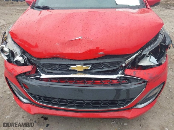 2020 Chevrolet Spark LT with VIN KL8CD6SA4LC429471, listed as a IAAI auction lot 41753833 with 107,509 mi miles. Bid and sale history available at carsss.com. Image 17.