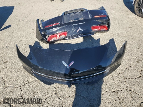 2017 Chevrolet Corvette 1LT with VIN 1G1YA2D77H5106147, listed as a Copart auction lot 49420855 with 62,235 mi miles and Salvage Title. Bid and sale history available at carsss.com. Image 12.