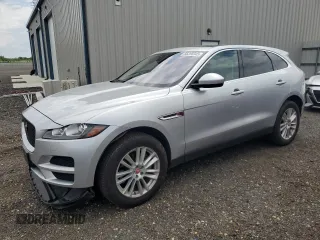2017 Jaguar F-Pace 35t Prestige with VIN SADCK2BV4HA058411, listed as a Copart auction lot 56280345 with 45,069 mi miles and Salvage title. Bid and sale history available at DreamBid. Image 1.