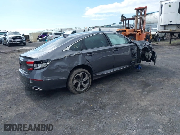 2018 Honda Accord EX-L with VIN 1HGCV2F51JA016587, listed as a IAAI auction lot 42164923 with Not provided miles and . Bid and sale history available at DreamBid. Image 4.