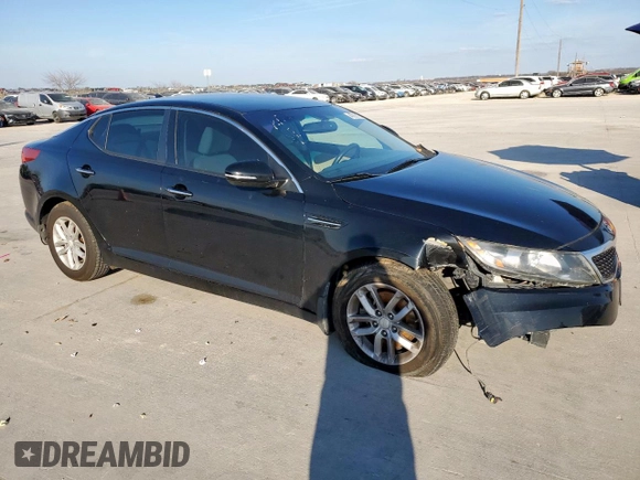 2013 Kia Optima LX with VIN 5XXGM4A74DG257091, listed as a Copart auction lot 47219175 with 136,300 mi miles and Salvage Title. Bid and sale history available at carsss.com. Image 4.