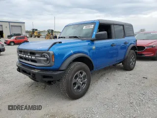 2023 Ford Bronco with VIN 1FMEE5BP5PLB60216, listed as a Copart auction lot 53698025 with 19,719 mi miles and Salvage title. Bid and sale history available at DreamBid. Image 1.